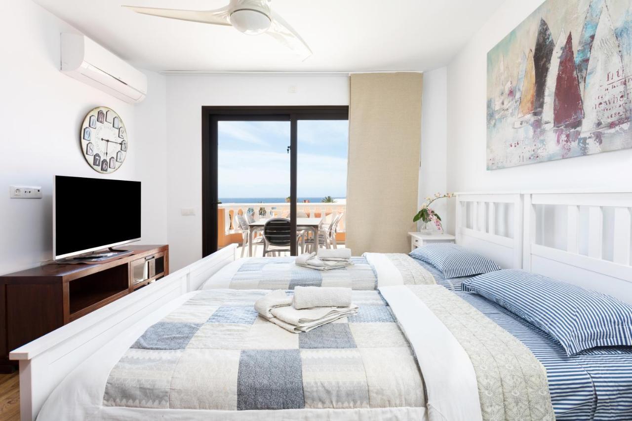 Exclusive Penthouse Playa Las Vistas 4 Close To The Sea And Beach, Aircondition For A Fee, Wifi, Terrace, Heated Pool ปลายาเดลาสอเมริกาส ภายนอก รูปภาพ