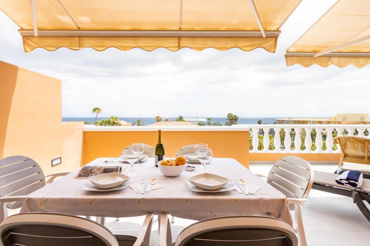 Exclusive Penthouse Playa Las Vistas 4 Close To The Sea And Beach, Aircondition For A Fee, Wifi, Terrace, Heated Pool ปลายาเดลาสอเมริกาส ภายนอก รูปภาพ
